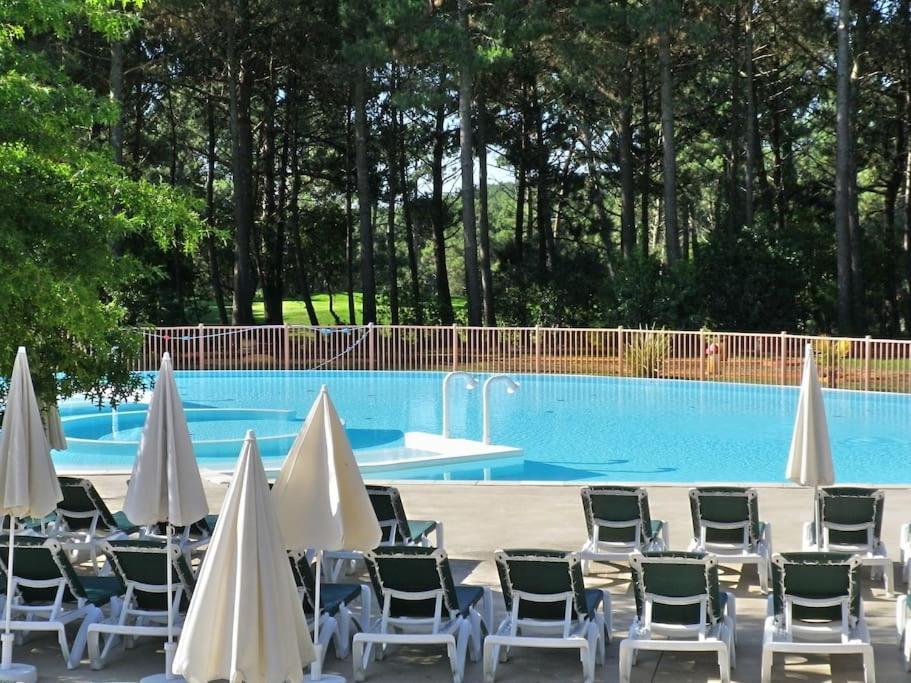 Apt T2 Calme Sur Golf, Piscine, Ocean 10 Min En Velo Lacanau Zewnętrze zdjęcie