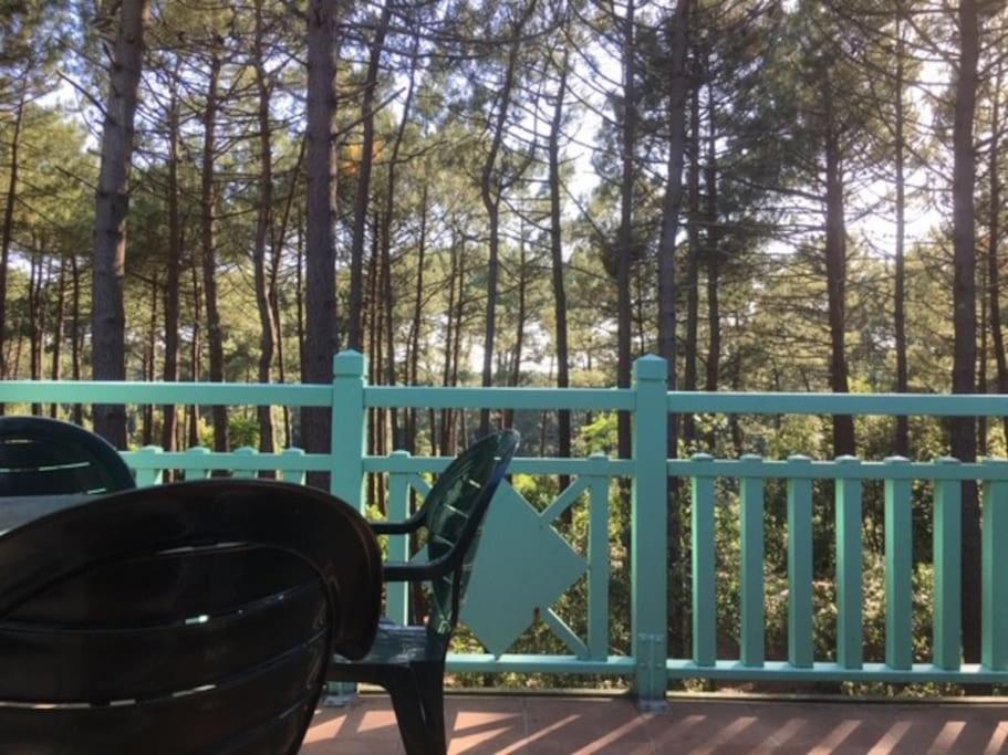 Apt T2 Calme Sur Golf, Piscine, Ocean 10 Min En Velo Lacanau Zewnętrze zdjęcie